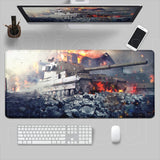HD World of Tanks Mouse Pad Anime Mousepad Playmat Desk Mats Rubber Non-slip XXL Laptop Keyboard Mouse Mat PC Gaming Accessories