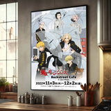 Tokyo Revengers  Anime Posters Sticky HD Quality Wall Art Retro Posters for Home Room Wall Decor