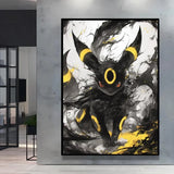 Classic Anime Pokemon Umbreon Flareon Canvas Painting Anime Wall Art Prints HD Poster Picture Print Home Living Room Decor