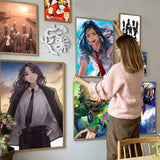Anime Tokyo Revengers Self-adhesive Art Poster HD Quality Wall Art Retro Posters for Home Home Decor
