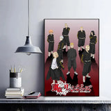 Anime Tokyo R-Revengers Poster Modern and Minimalist Wall Stickers for Home Decor Living Room Dormitory Wall Art