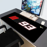 Moto Marc Marquez 93 Mouse Pad XXL Gaming Accessories Office Gamer Keyboard Desk Mat Non-Slip Laptop Large Rubber Anime Mousepad