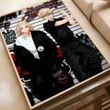 Anime Tokyo Revenger-R Cartoon Cool Poster Art painting poster with prints Home bedroom living room decoration gift