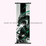 Demon Slayer: Kimetsu No Yaiba Wall Art Canvas Scrolls Pictures Anime Poster Hanging Painting Print Home Decoration Living Room