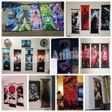 Hot Japanese Anime Scroll Canvas Wall Hanging Painting Kakashi Home Anime Poster Sasuke Art Room Decoration Kid Gift Itachi