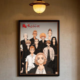 Anime T-Tokyo R-Revenger Poster High Quality Wall Art for Home Office Bedroom Living Room Hallway Bar Perfect Gift Idea