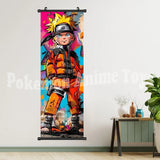 Hot Japanese Anime Scroll Canvas Wall Hanging Painting Kakashi Home Anime Poster Sasuke Art Room Decoration Kid Gift Itachi