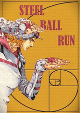 Japanese Anime Steel Ball Run Poster Print Gyro Zeppeli JoJo's Bizarre Adventure Poster Comics Wall Art Canvas Painting Decor