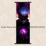 Anime Jujutsu Kaisen Scrolls Pictures Zenin Maki Canvas Wall Art Hanging Paintings Printed Poster Living Room Home Decoration
