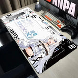 CSGO Anime Mouse Pads PrintStream Game player Mousepads 400x900 Large Mousepad Gamer anti-slip Rubber  Company Desk mat Design