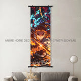 Anime Demon Slayer: Kimetsu No Yaiba Home Decor Wall Art Hanging Painting Canvas Print Scrolls Picture Kamado Tanjirou Poster