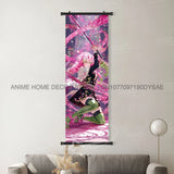 Anime Demon Slayer: Kimetsu No Yaiba Figures Poster Canvas Print Hanging Painting Wall Art Scrolls Picture Home Decoration Mural