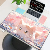 Anime Xxl Mouse Pad Gaming Accessories Cartoon Cat Keyboard Mousepad Gamer Desk Mat Cute Computer Offices Pc Cabinet Kawaii Mice