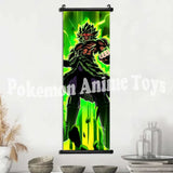 Dragon Ball Anime Poster Son Goku Home Decor Kakarotto Hanging Painting Trunks Wall Art Bardock Scroll Picture Zarbon Wallpaper
