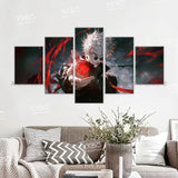 Anime Jujutsu Kaisen Character 5PCS Home Decor Canvas Paintings Pictures Wall Art Printed Poster No Frame Artwork Living Room