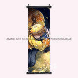Demon Slayer Hanging Painting Home Decor Kamado Tanjirou Wall Art Anime Poster Uzui Tengen Canvas Scrolls Pictures Living Room