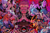 Popular Japanese Anime Jujutsu Kaisen Poster Classic Comics Prints Canvas Painting Wall Art Pictures Home Room Modern Decoration
