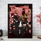 Japan Cartoon Anime My Hero Academia Canvas Painting Wall Art Nordic Poster and Prints Aesthetic For Living Home Decoration Gift