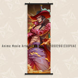 Japanese Hot Classic Anime One Piece Luffy Hanging Scrolls Painting Interior Home Decor Wall Art Poster Canvas Print HD Picture