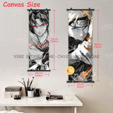 Naruto Home Decoration Hanging Painting Hyuga Hinata Wall Art Scrolls Picture Uchiha Itachi Japanese Anime Canvas Decor Posters