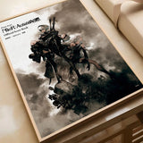 NieR Automata Anime Anime Canvas Painting Poster Home Living Room Bedroom Bar Cafe Art Decor Anime Wall Art Room Decor