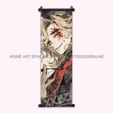 Demon Slayer Hanging Painting Anime Home Decoration Rengoku Kyoujurou Canvas Scrolls Pictures Himejima Gyoumei Poster Wall Art