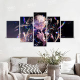 Anime Jujutsu Kaisen Character 5PCS Home Decor Canvas Paintings Pictures Wall Art Printed Poster No Frame Artwork Living Room