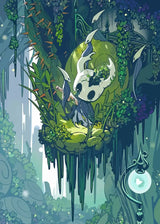 Hollow Knight Anime Videogame Aesthetic Canvas Painting Posters and Prints Wall Art Picture for Bedroom Home Decor