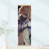 My Hero Academia Poster: Wooden-framed Scroll, HD Quality Wall Art, Wall Decoration for Game Rooms and Bedrooms