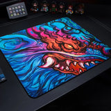 Anime Mouse Pads 45X40CM Small Mouse Pad Control E-sports Tiger Gaming Laptops Mousepad Gamer Carpet Keyboard Mat Desk Protector