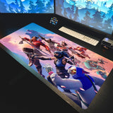 Deskmat F-Fortnite Gaming Mouse Pad Anime Mousepad Xxl Computer Accessories Desk Mat Mats Gamer Mause Office Offices Pc Desktop