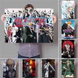 New Bleach Poster kenpachi Gotei Anime Figure  Manga Decoration Canvas Painting Wall Art Home Kawaii Room Decor Aesthetics Gift