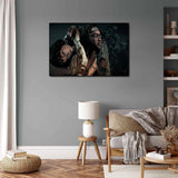 Telltale The Walking Dead Anime Video Game Canvas Art Poster  Modern Wall Decor for Family Bedroom Living Room or Office  Stylis