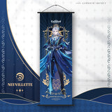 Anime Impact Furina Neuvillette Arlecchino Poster Canvas Wall Art Game Print Painting Pictures Artwork For Home Room Decoration