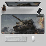 HD World of Tanks Mouse Pad Anime Mousepad Playmat Desk Mats Rubber Non-slip XXL Laptop Keyboard Mouse Mat PC Gaming Accessories
