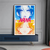 Hot Anime Posters NANA Retro Bar Cafe Decor Nostalgia Gift Funny Prints Wall Art Kawaii Room Decor Poster Aesthetics Sexy Girl