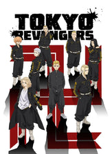 Japanese Anime Figure Tokyo Revengers Poster Aesthetic Mikey Hanma Shuji Manga Canvas Painting Wall Art Mural Kawaii Room Decor