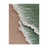 Sea Beach Oil Painting Hand Painted White Ocean Waves Texture Canvas Painting Living Room Decor Modern Wall Picture Art Crafts Hot Selling Pieces