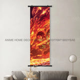 Anime Demon Slayer: Kimetsu No Yaiba Home Decor Wall Art Hanging Painting Canvas Print Scrolls Picture Kamado Tanjirou Poster