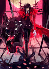 Horror Anime Hellsing Ultimate Posters Manga Canvas Painting Prints Home Decor Living Room Study Decoration Mural Wall Art