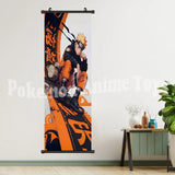 Hot Japanese Anime Scroll Canvas Wall Hanging Painting Kakashi Home Anime Poster Sasuke Art Room Decoration Kid Gift Itachi