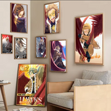 Anime My Hero Academia Hawks Anime Posters Sticky HD Quality Wall Art Retro Posters for Home Kawaii Room Decor