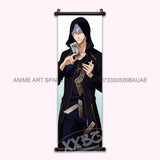 Anime BLEACH Figures Posters Kurosaki Ichigo Wall Art Scrolls Picture Kuchiki Rukia Home Decor Canvas Japanese Hanging Painting