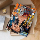 Anime My Hero Academia Poster Self-adhesive Wall Mural Art Waterproof Sticker For Bar Room Decor High Quality Print Gift
