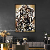 Attack on Titan Manga Poster  Decorative Canvas Wall Art x for Living Room  Bedroom  Anime Wall Decor Print