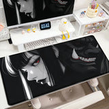 Anime Girls Samurai Oni Mask Mousepad Large Computer Gaming Accessories 400x900mm Gamer Professional Premium Mouse Mat Desk Mats