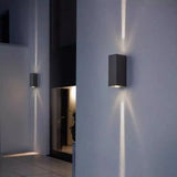 Outdoor Decorative Double-head Wall Light LED Spotlight Wall Lamp