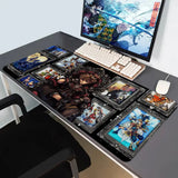 Gaming Large Mouse Pad Anime Kingdom Hearts Non-Slip Laptop Notebook Mousepad Desk Decor Extended Mouse Mats Office Keyboard Pad