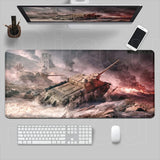 HD World of Tanks Mouse Pad Anime Mousepad Playmat Desk Mats Rubber Non-slip XXL Laptop Keyboard Mouse Mat PC Gaming Accessories