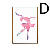Canvas Wall Art Modern Nordic Parisian Dancer Painting